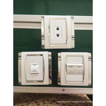 Cheap Wall Switches Sockets for Pakistan, Bangladesh Market